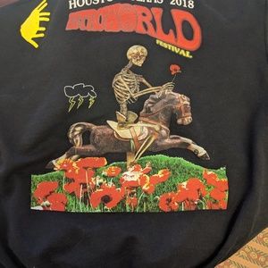 Travis Scott AstroWorld hoodie large